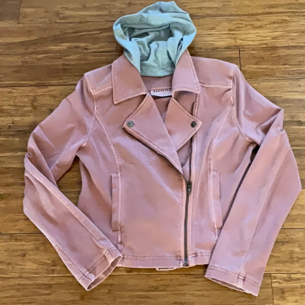 Marrakech jacket with removable hood